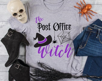 Postal Worker Halloween T-Shirt Mail Carrier T-Shirt Mail Lady Gift Rural Mail Carrier Halloween Shirt
