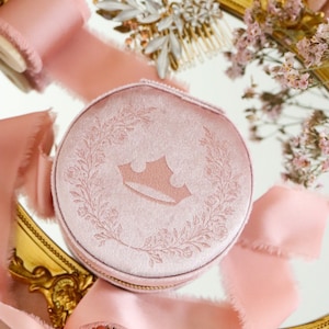 Rose Crown Jewelry Case
