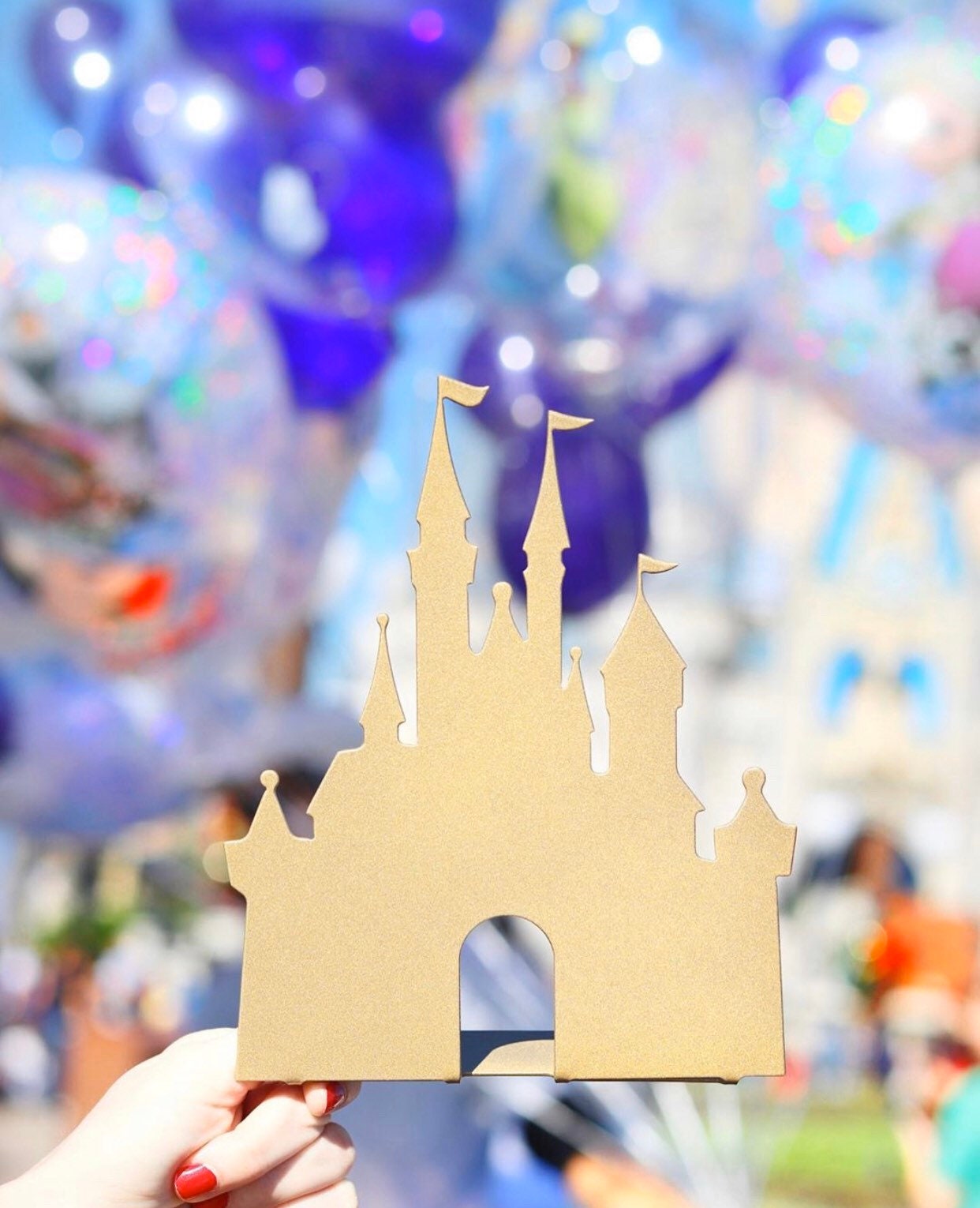 Standing Castle Silhouette