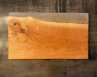 Serving Tray, Maple Charcuterie Board: Resin Detail, Food Safe