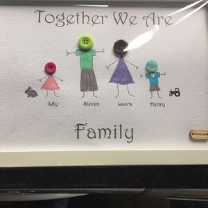 Bespoke Handmade Frames - Button People