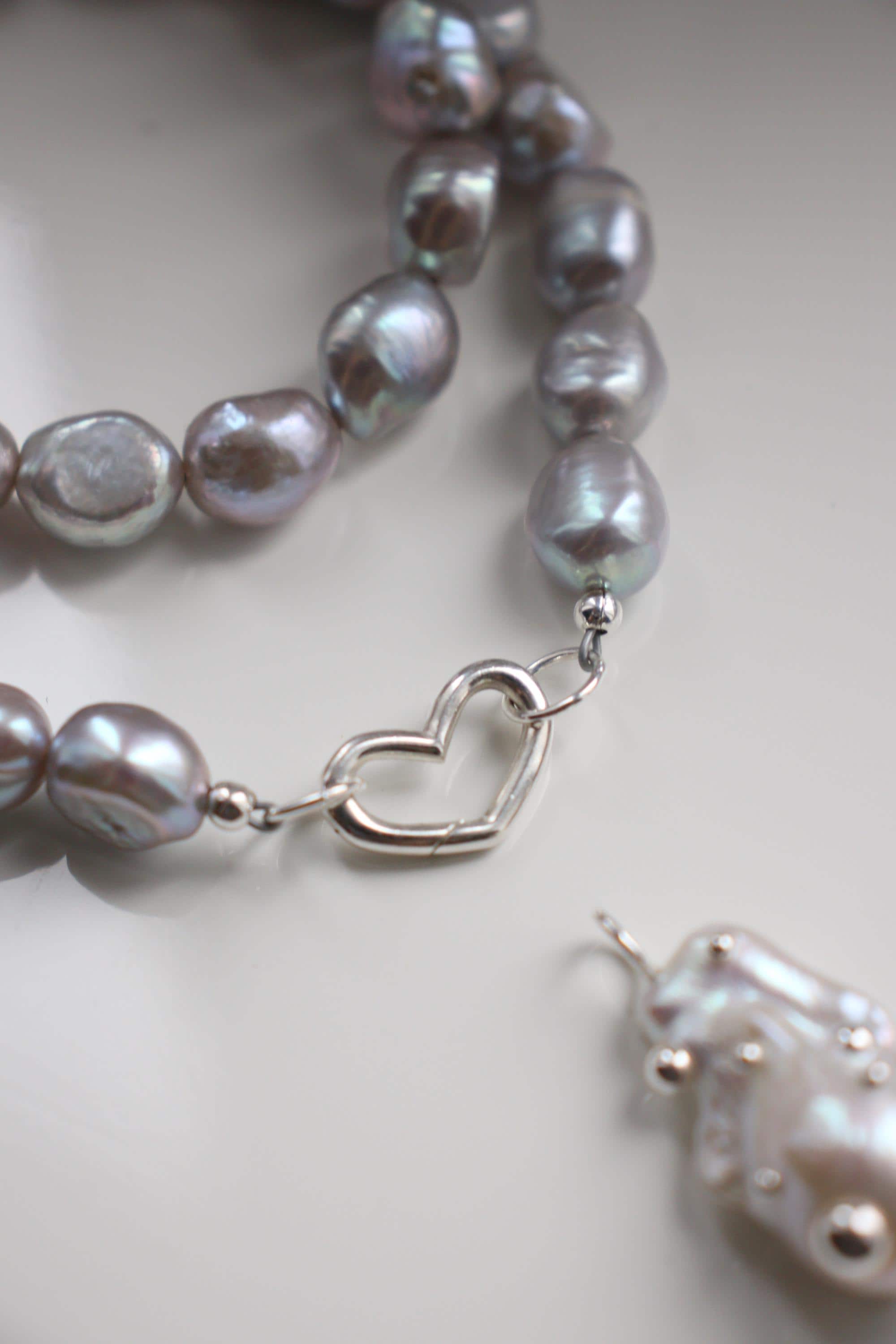 Stine A - Baroque Pearl Pendant - Gold main image 0