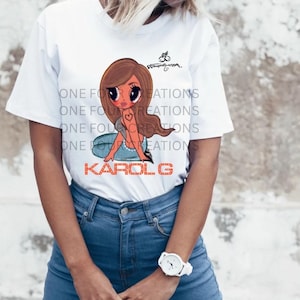 Tropicoqueta Karol G T-Shirt – Latin Music Fan Tee –Karol G new album – Latina Foreva
