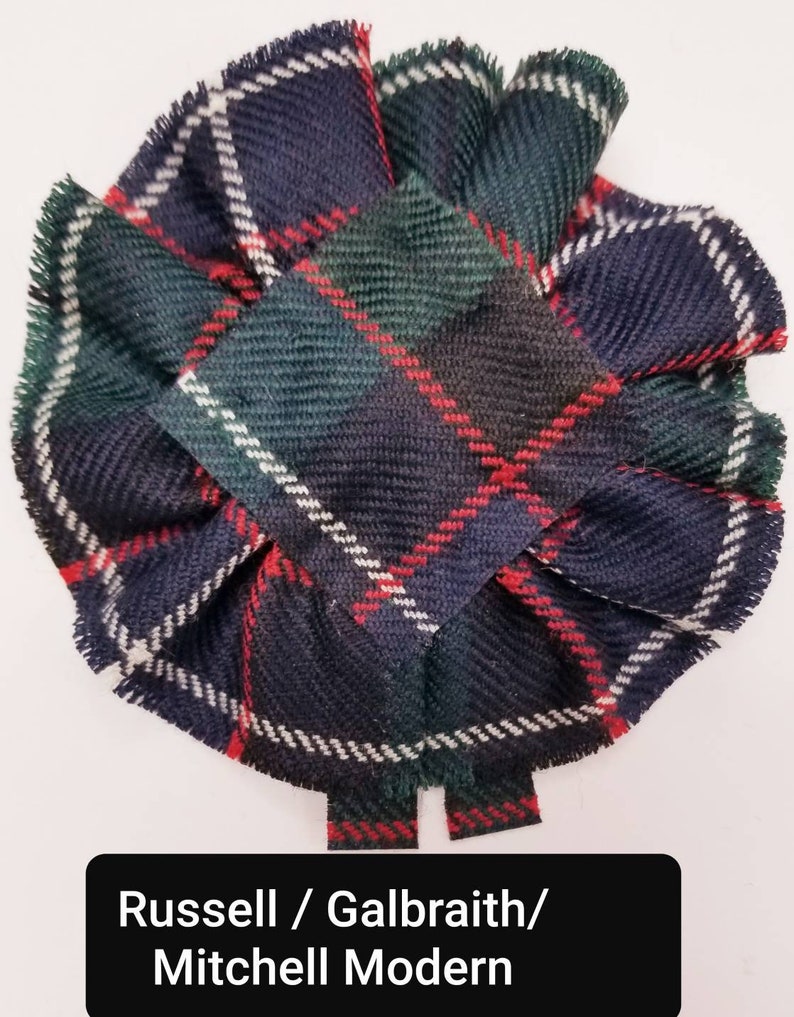 Russell or Mitchell or Hunter or Galbraith Tartan Polo Shirt main image 1