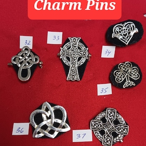 Celtic Charm Pin 40 options