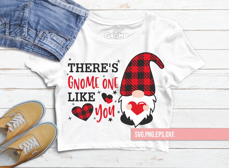 Download There's Gnome One Like svg Valentine's Day Svg | Etsy