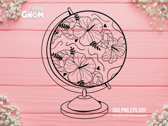 Free Free 277 Flower Globe Svg SVG PNG EPS DXF File