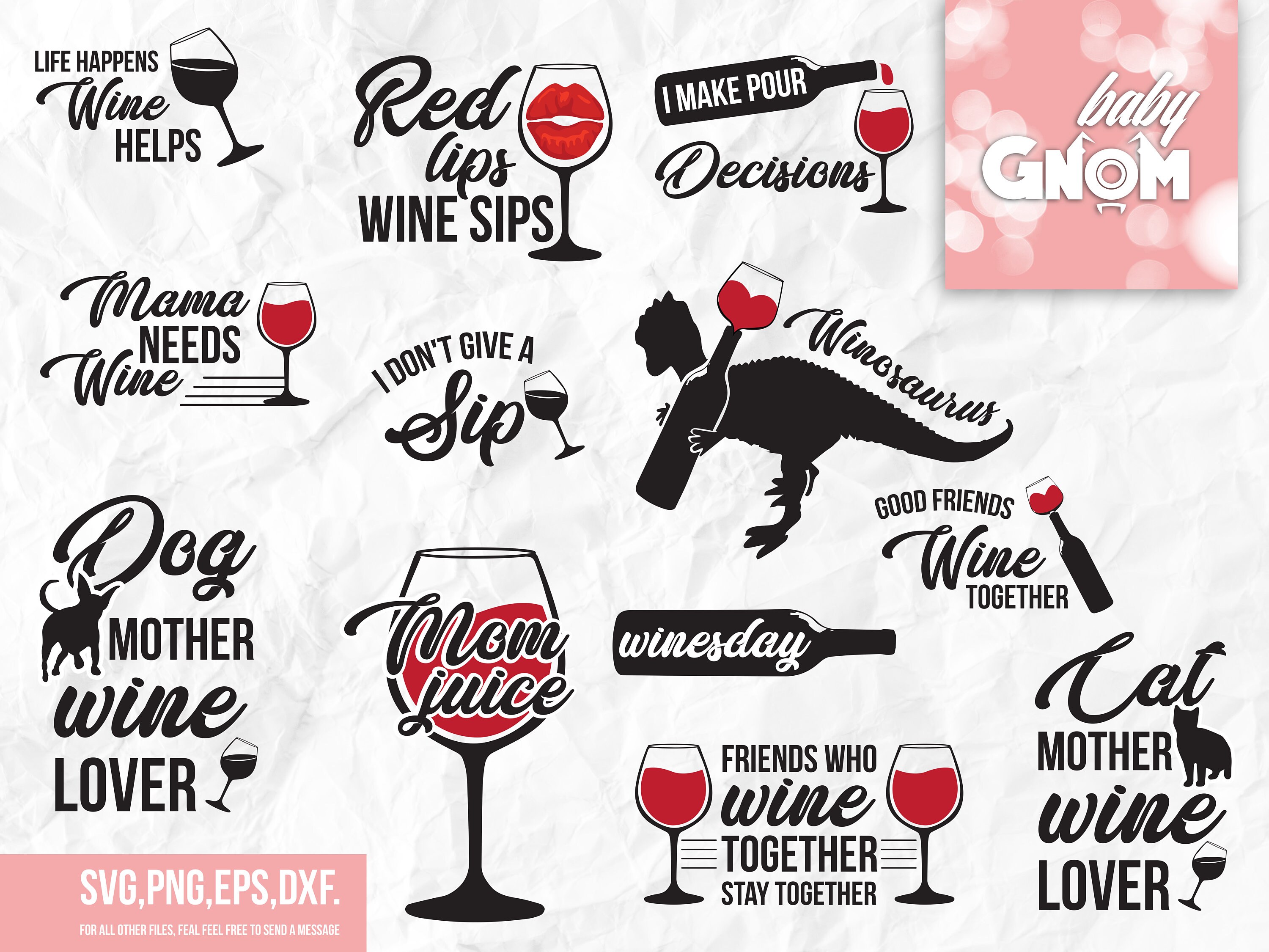 Download Wine Svg Wine Svg Bundle Wine Sign Svg Wine Lover Svg Etsy