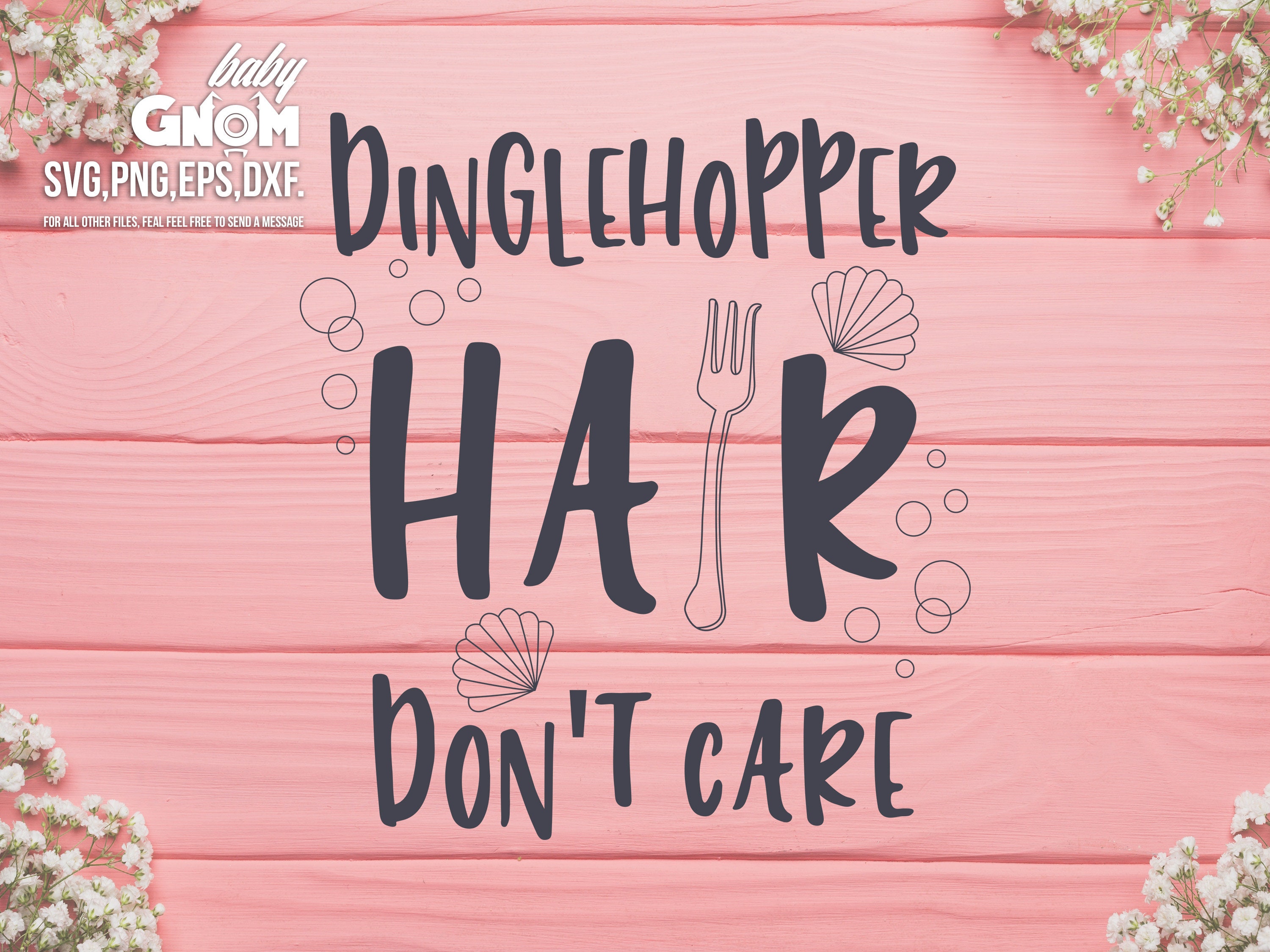 Download Dinglehopper Svg Mermaid Svg Mermaid Hair Svg Mermaid Fork Etsy