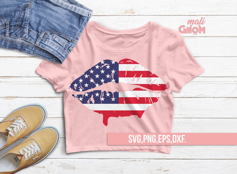 Download 4th Of July Svg American Flag Svg Svg Png Dxf Eps Flag Lips Svg Independence Day Svg 4th Of July Svg United States Flag Svg Clip Art Art Collectibles