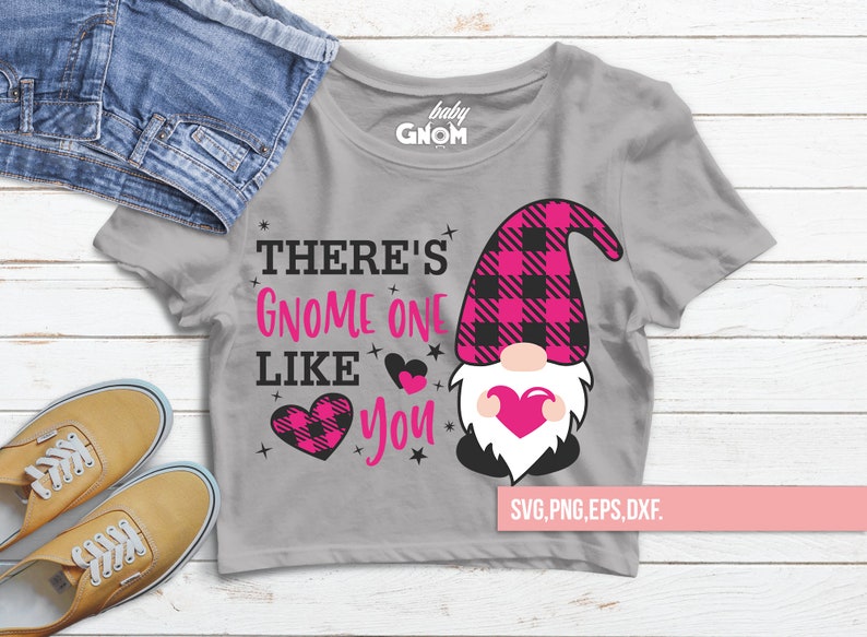 Download There's Gnome One Like svg Valentine's Day Svg | Etsy