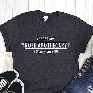 Rose Apothecary Locally Sourced One of a Kind Tshirt unisex - Etsy