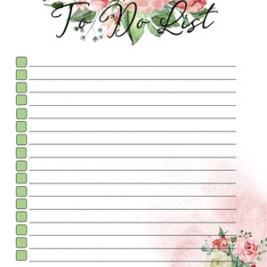 To Do List to Do Printable Printable Binders Printable - Etsy