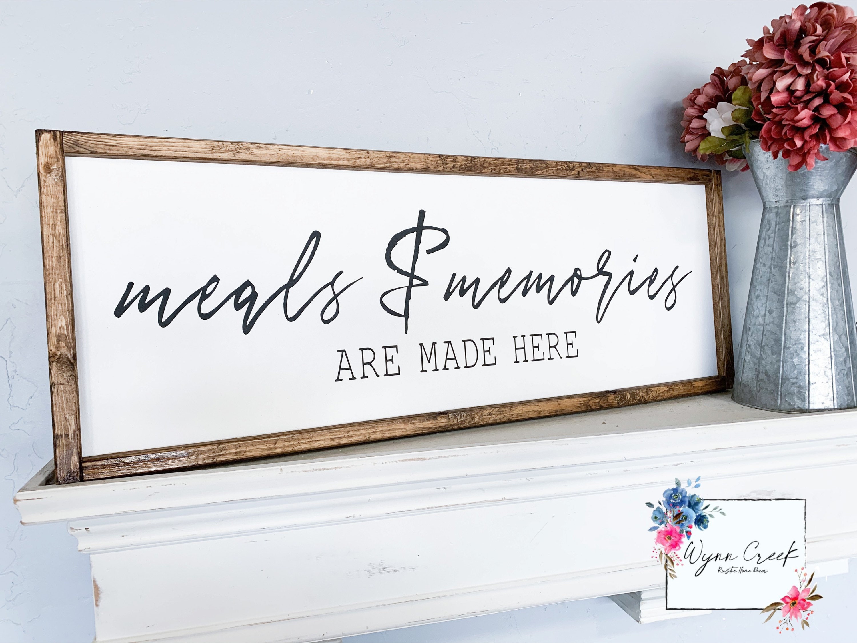 Meals and Memories are Made Here Meals and Memories Memories Etsy