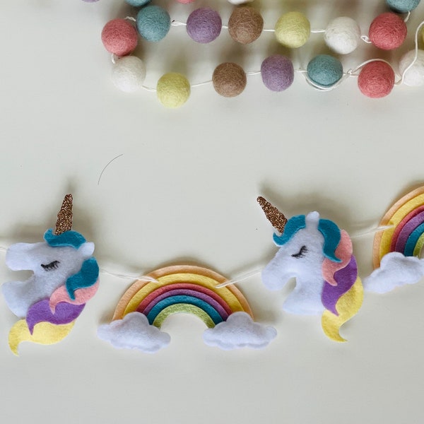 Unicorn Garland Etsy
