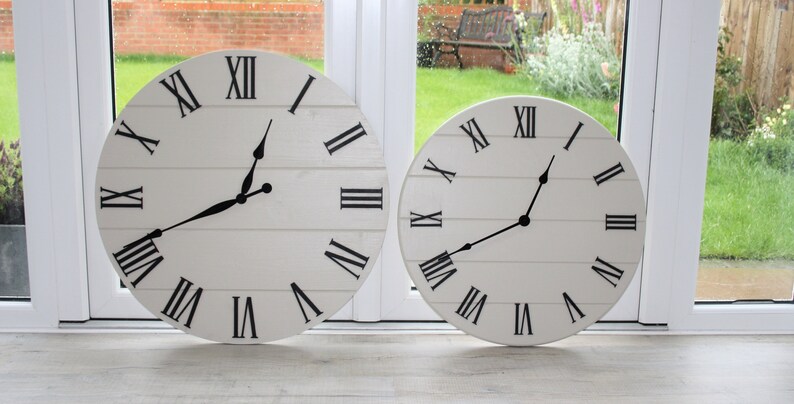 Huge Contemporary Wood Wall Clock Large Hand Made In Uk - Huge Wall Clock Uk Huge Contemporary Wood Wall Clock Large Hand Made In Uk - Huge Wall Clock Uk