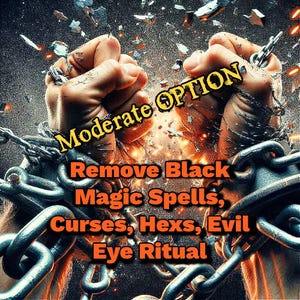 Remove Black Magic Spells, Curses, Hex&#39;s, Evil Eye Ritual, Moderate Option