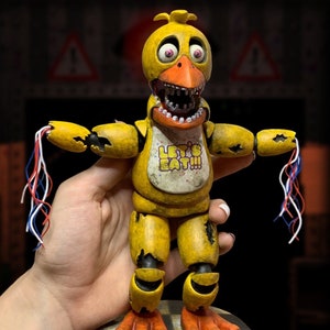 fnaf Withered Toy Chica  Five nights at freddy's, Five night, Freddy