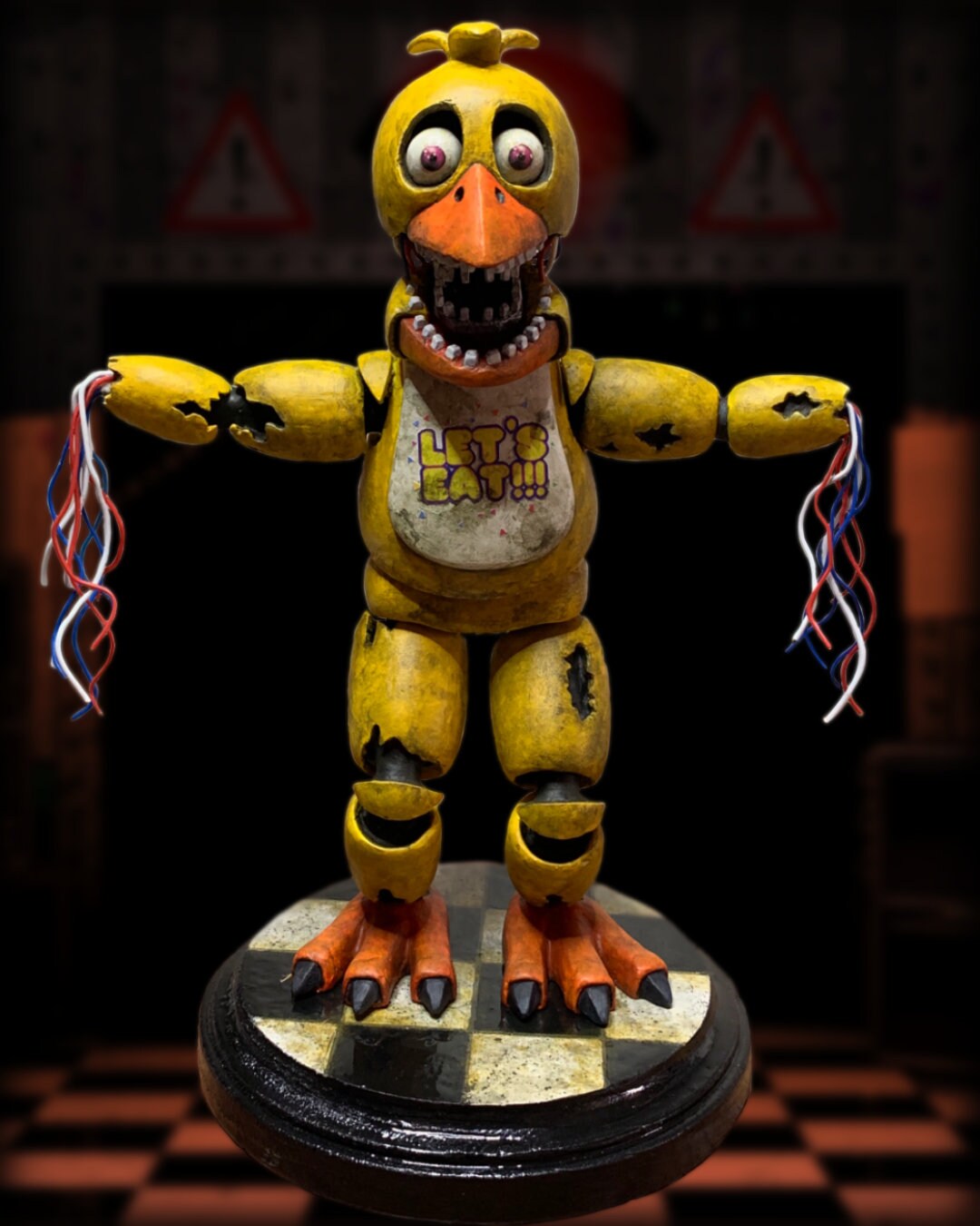 FNAF 2 Withered Chica Inspired Ooak Custom Doll -  Finland