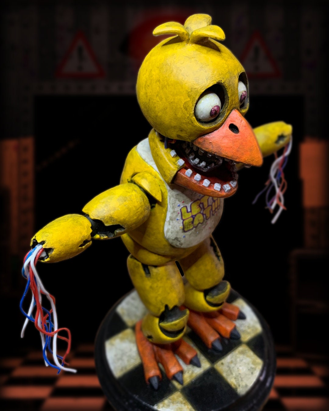 fnaf withered chica  Art Print for Sale by artroselia