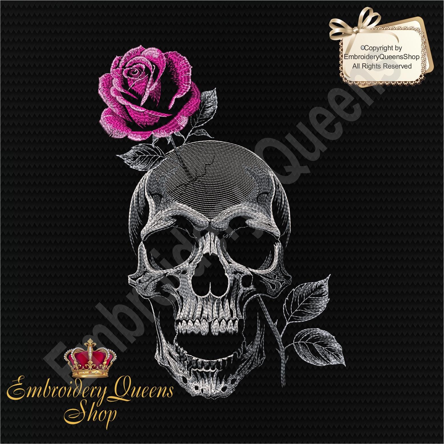 Skull Roses Jacket UK