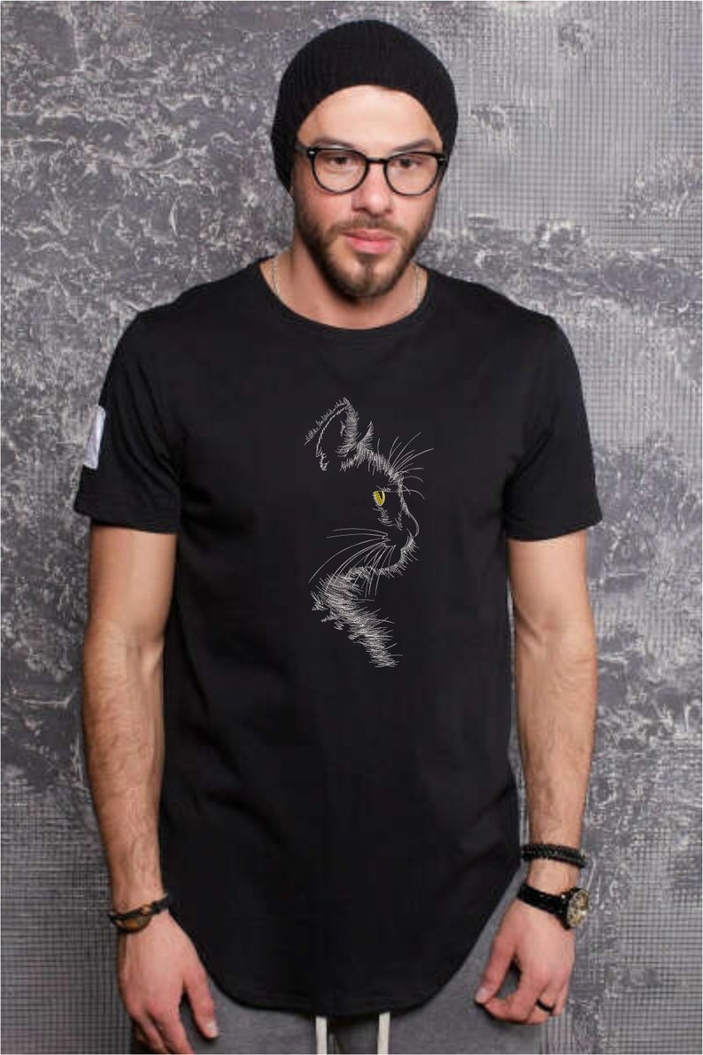 Cat Machine Embroidery Design 6 Sizes to Download for Hoop 5x9 Etsy