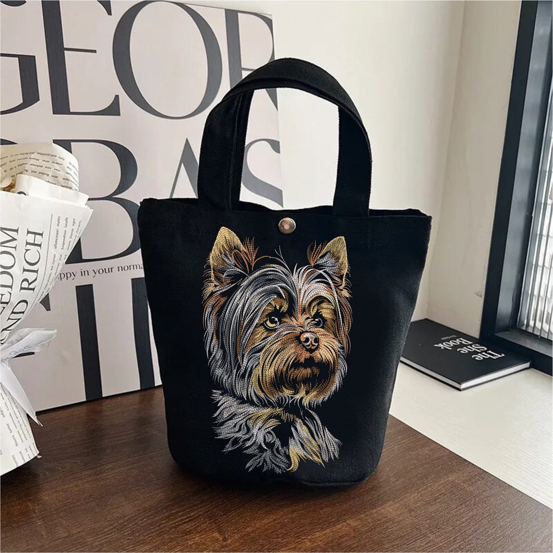 Yorkshire Terrier Yorkie Machine Embroidery Design 9 Sizes to Download ...