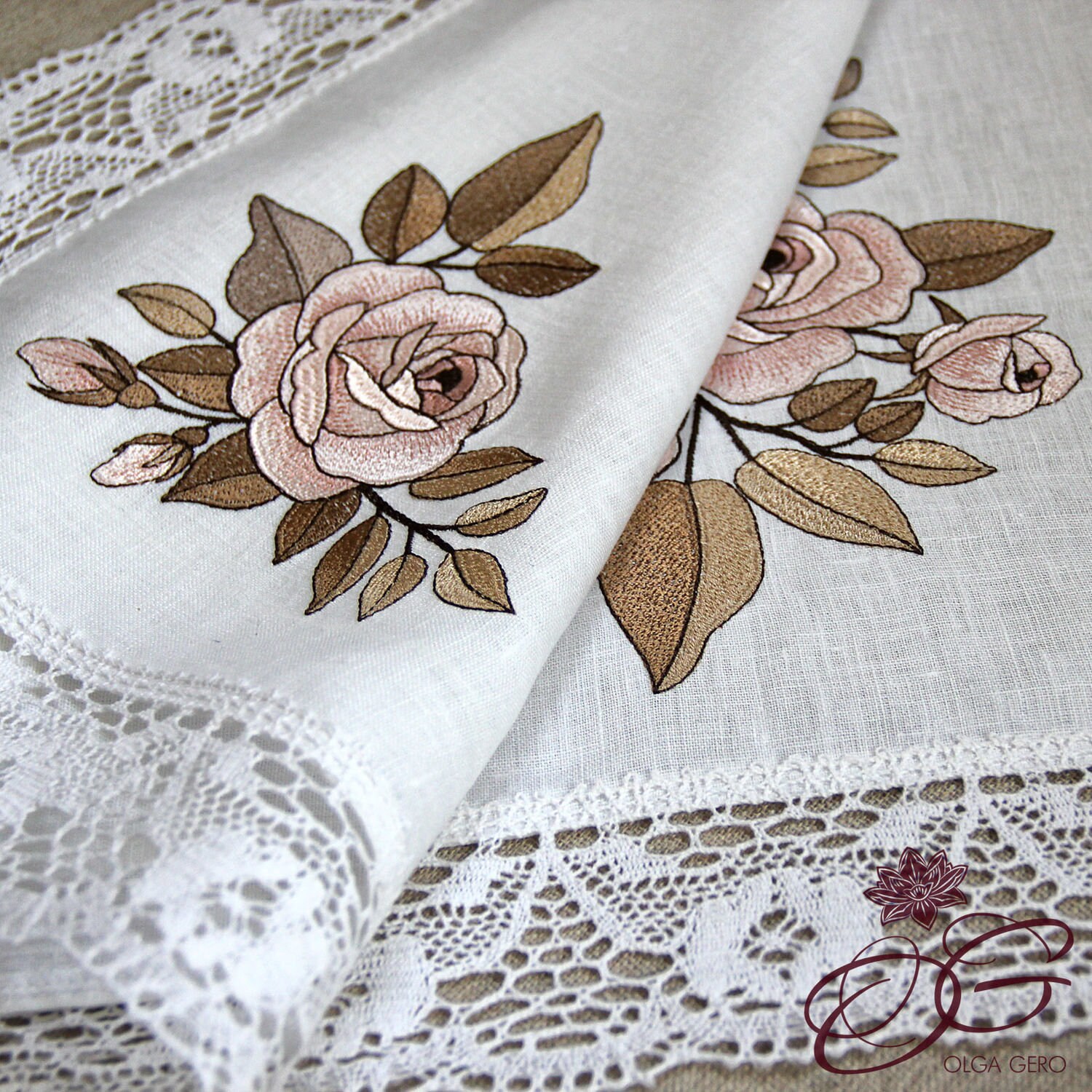 Personalized Roses Machine 2 Sizes Tea Roses Machine Embroidery Design 1 Fit in - Etsy