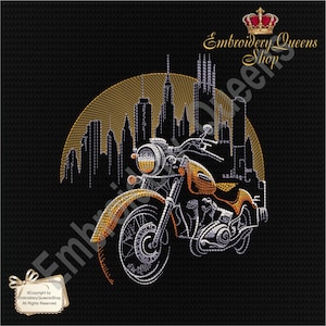 Motorcycle Bike Machine Embroidery Design 6 Sizes to Download Fit 6x7" (150x180mm) hoop & larger Cute Dog Face Sweatshirt Tshirt Pillow Tote