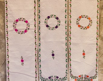 Flower Table Runners
