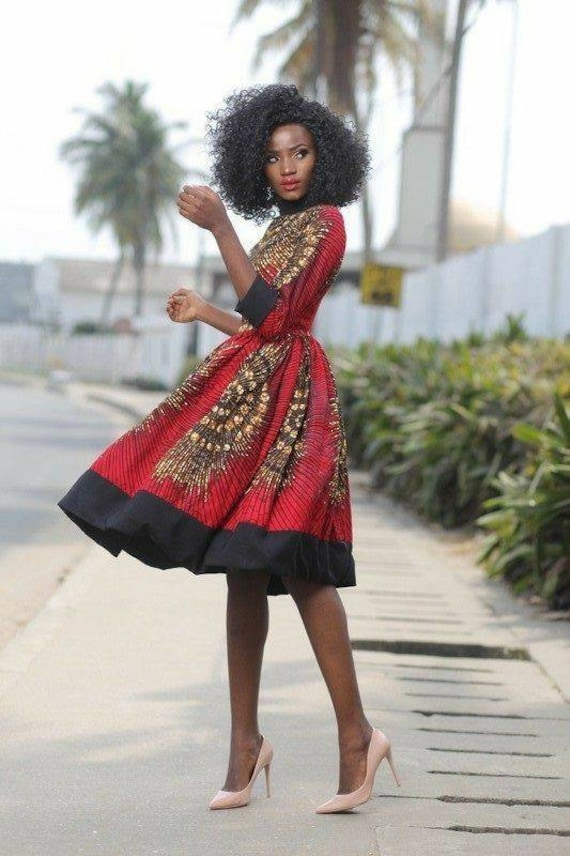 V tements pour femmes africaines robe imprim e Ankara robe de