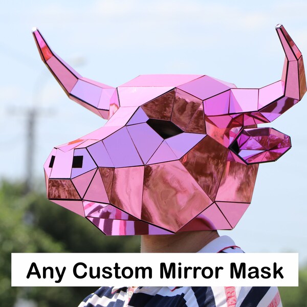 Mirror Mask Etsy