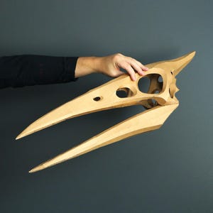 Pterodactyl Skull Wall Decor – Papercraft Template