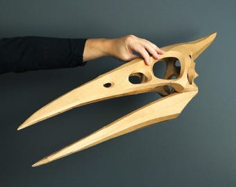 Pterodactyl Skull Wall Decor – Papercraft Template