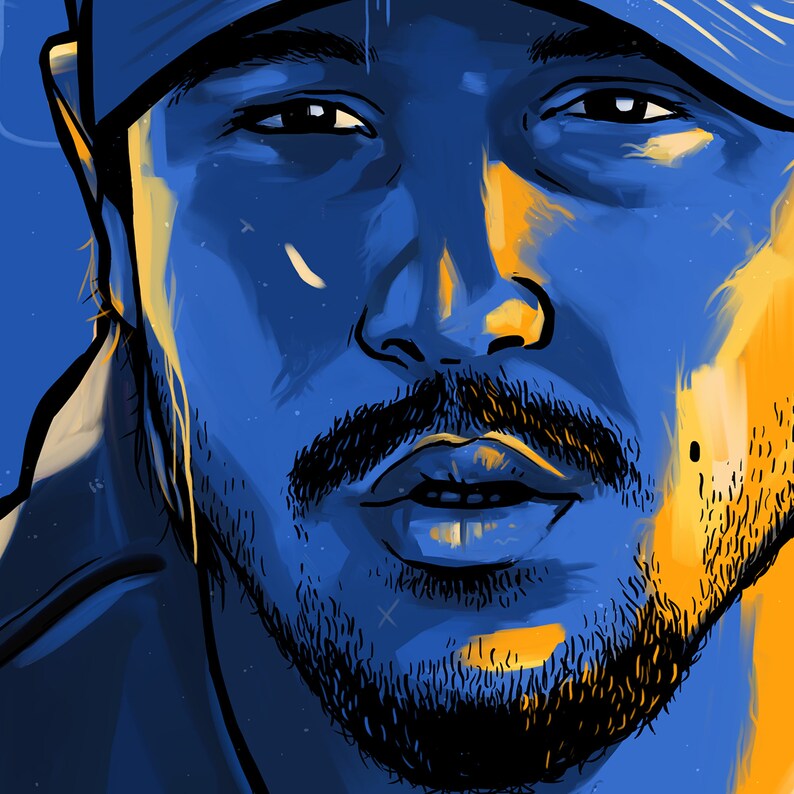 Affiche portrait de Nekfeu illustration image 3