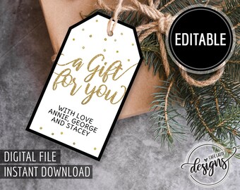 food gift tags etsy