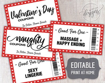love coupons for him etsy printable couples coupons