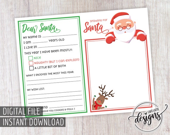 santa letter to kids