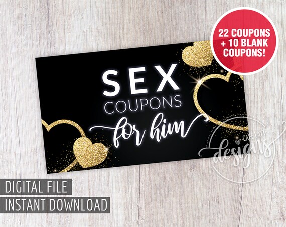 CHRISTMAS SEX Coupons for Him, Love Sex Coupons for Men, Sexy Naughty ...