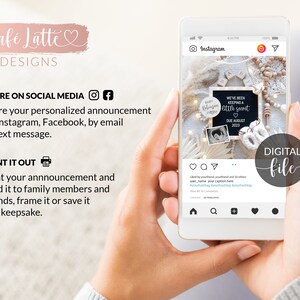Pregnancy Announcement Gender Neutral Theme For Social Media, Keeping A Little Secret Digital Letter Board Template