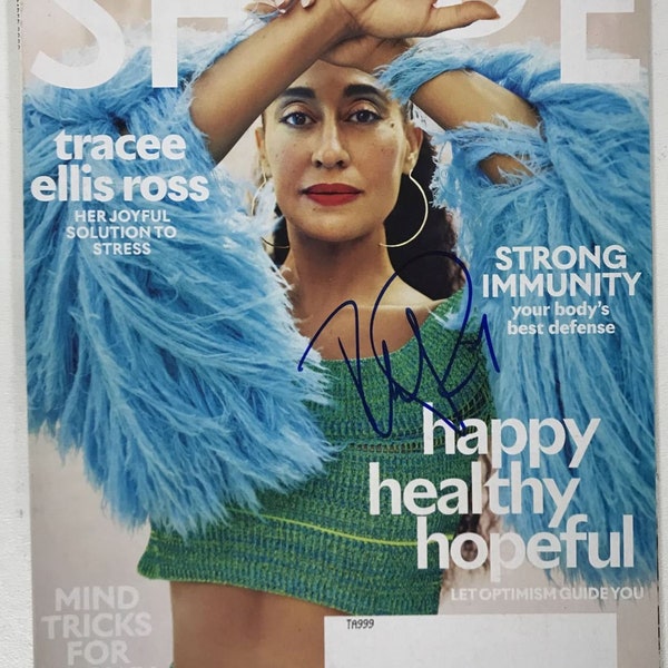 Tracee Ellis Ross Signed Autographed Complete "Shape" Magazine - Lifetime COA