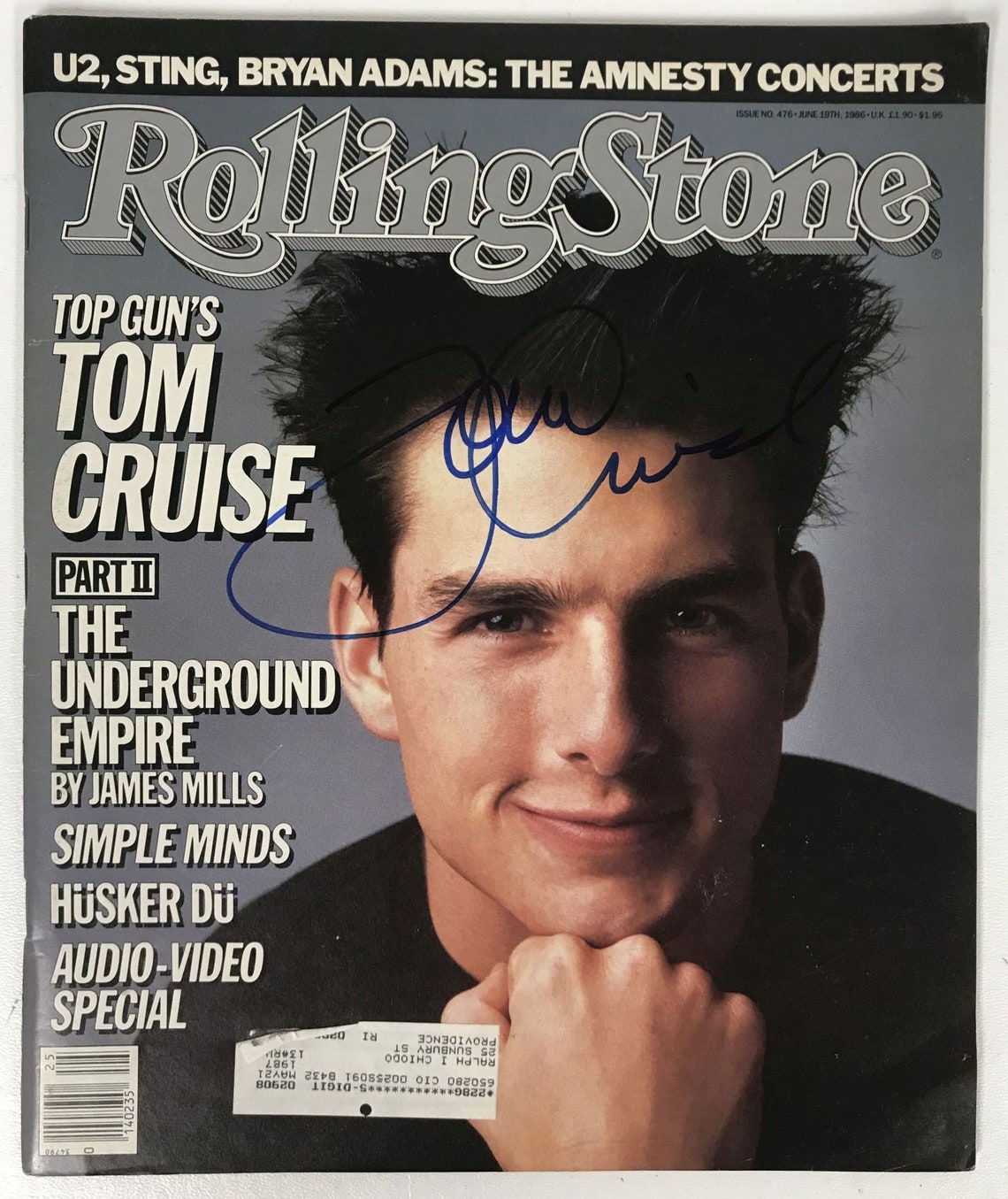 how to get tom cruise autograph