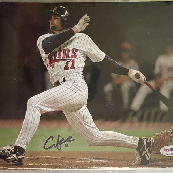 Chuck Knoblauch Signed Autographed Glossy 8x10 Photo Minnesota Twins - PSA/DNA Authenticated