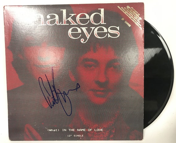 Pete Byrne Signed Autographed naked Eyes Record | Etsy