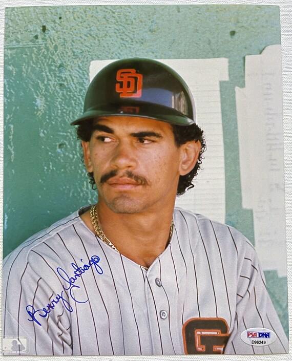 Benito Santiago Signed Autographed Glossy 8x10 Photo San Diego Padres PSA DNA Authenticated Etsy