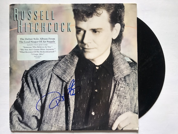 Russell Hitchcock Graham Russell signed Air Supply Lost in Love album COA proof autographed STAR Russell Hitchcock Graham Russell signed Air Supply Lost in Love album COA proof autographed STAR