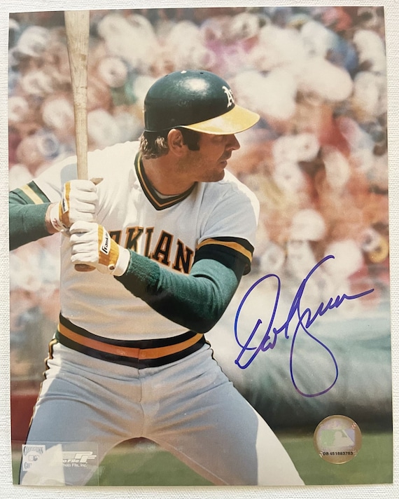 Dave Kingman Signed Autographed Glossy 8x10 Photo - Oakland A's Athletics