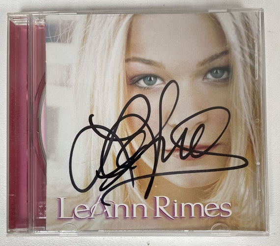 LeAnn Rimes signed Blue album vinyl record COA exact proof autographed STAR LeAnn Rimes signed Blue album vinyl record COA exact proof autographed STAR