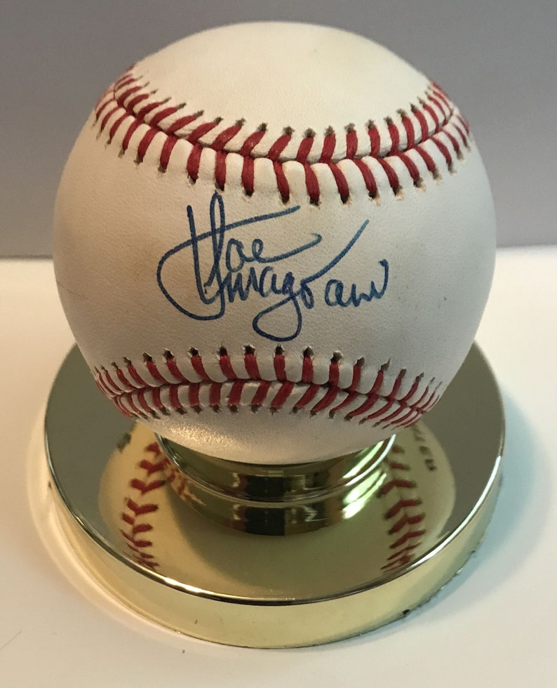 Baseball Joe Magrane Signed Autographed Official National League COA Matching Holograms ONL
