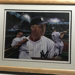 Yankees Mickey Mantle Authentic Signed 8x10 Framed 8x10 Gallo Photo BAS  #AB76904